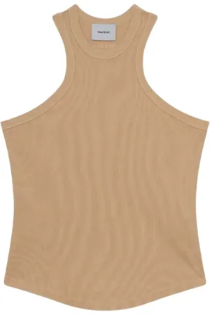 Halfboy Femme, Tops, , Taille: 38 FR Débardeur sans manches en Sable Chaud