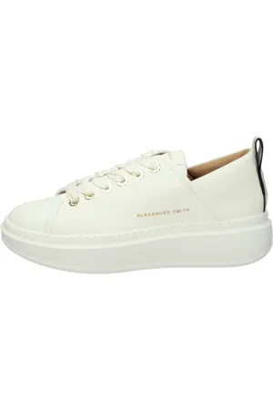 Alexander Smith Femme, Chaussures, Blanc, Taille: 38 EU Baskets Basses