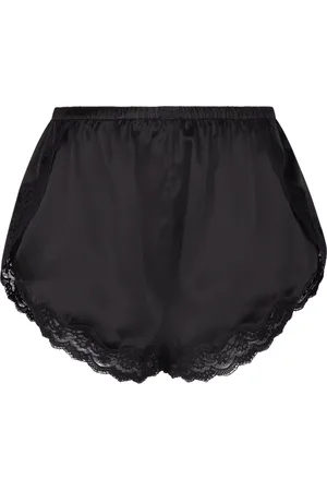 LOVE Stories Femme, Shorts, Noir, Taille: 40 FR Shorts de pyjama en soie de luxe Mae