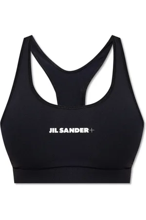 Jil Sander Femme, Sport, Noir, Taille: 40 FR Soutien-gorge de sport avec logo