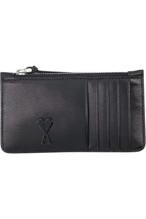 Ami Femme, Accessoires, Noir, Taille: ONE Size Portefeuille Style Cœur