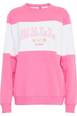 Ball Femme, Sweatshirts et sweats à capuche, Rose, Taille: 36 FR Sweat Confortable Brodé