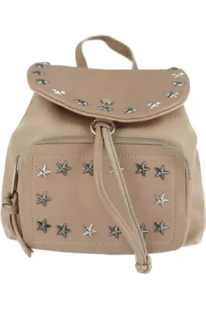 Jimmy Choo Femme, Pre-owned, Rose, Taille: ONE Size Pre-owned Cuir sacs-dos