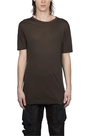 Unravel Project Homme, Tops, Brun, Taille: S T-shirt en coton avec tatouage