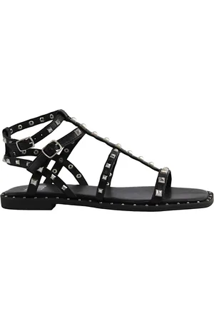 Bibi Lou Femme, Chaussures, Noir, Taille: 37 EU Sandale Noire Cloutée