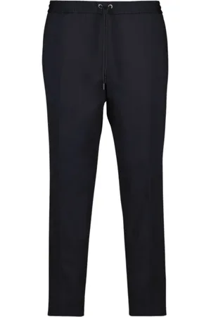 Moncler Homme, Pantalons, Noir, Taille: L Pantalon Droit