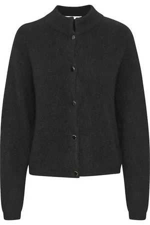 Gestuz Femme, Pulls, Noir, Taille: 34 FR Gilet Court Alphagz Noir
