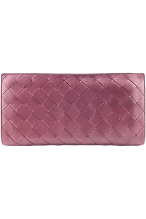 Bottega Veneta Unisex, Pre-owned, Rouge, Taille: ONE Size Pre-owned Cuir petite-maroquinerie