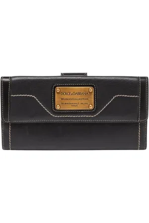 Dolce & Gabbana Femme, Pre-owned, Noir, Taille: ONE Size Pre-owned Cuir petite-maroquinerie