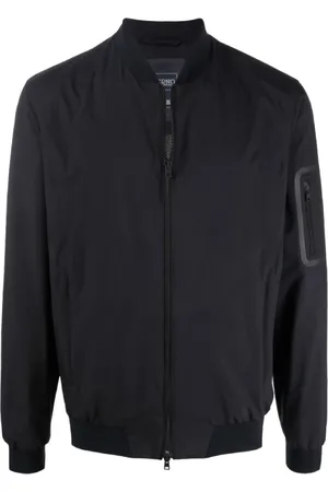 HERNO Homme, Vestes, Bleu, Taille: L Bomber Windstopper Bleu Foncé