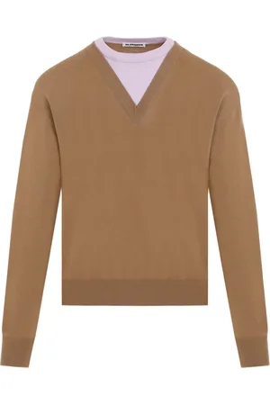 Jil Sander Homme, Pulls, Brun, Taille: M Pull Noix