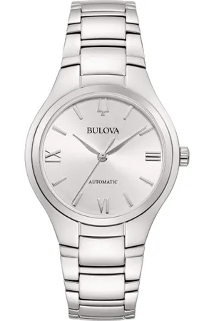 BULOVA Femme, Accessoires, Gris, Taille: ONE Size Dame Automatique