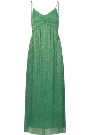 Kaos Femme, Robes, Vert, Taille: 38 FR Elegant Suspender Dress