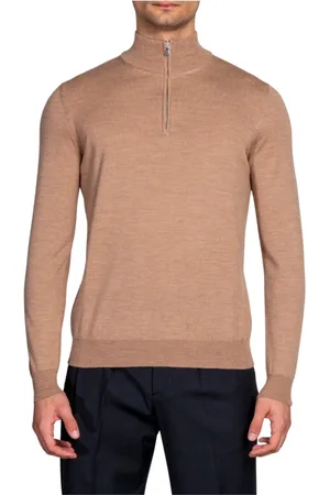 COR SINE LABE DOLI Homme, Pulls, , Taille: S Pull Laine Col Zip