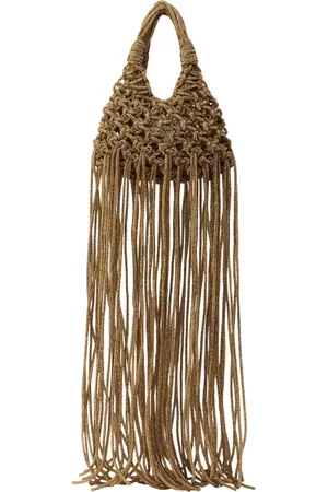 Hibourama Femme, Sacs, Brun, Taille: ONE Size Mini Sac à Franges