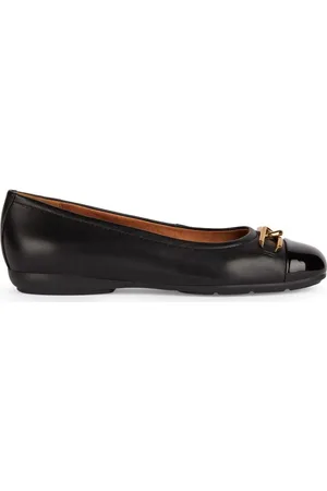 Geox Femme, Chaussures, Noir, Taille: 37 EU Ballerines Noires pour Femmes