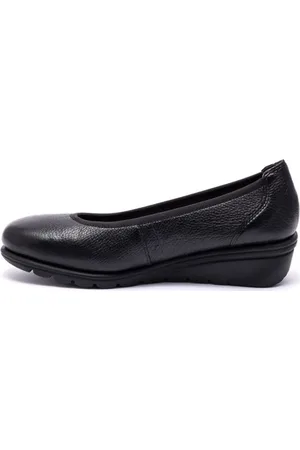 Caprice Femme, Chaussures, Noir, Taille: 40 EU Ballerines Noires Fermées pour Femmes