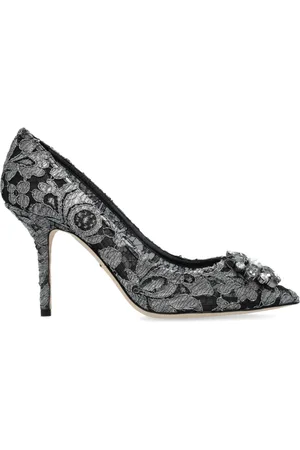 Dolce & Gabbana Femme, Chaussures, Gris, Taille: 41 EU Escarpins à talons hauts Belluccii