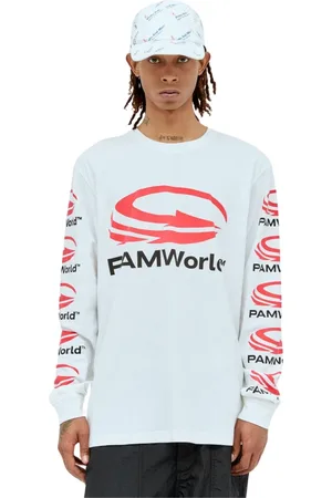 P.A.M Homme, Sweatshirts et sweats à capuche, Multicolore, Taille: S T-shirt à Manches Longues avec Imprimé Graphique