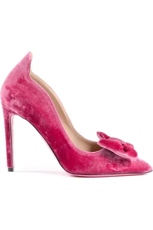 DEE OCLEPPO Femme, Chaussures, Rose, Taille: 36 EU Velvet Bow Pump