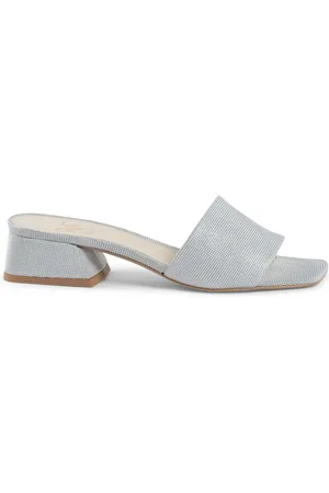 DEE OCLEPPO Femme, Chaussures, Gris, Taille: 37 EU Chaussure de Fête Grise avec Strass