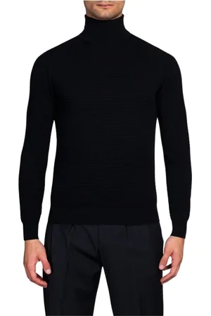 COR SINE LABE DOLI Homme, Pulls, Noir, Taille: M Turtleneck Jumpers Élégant Essentiel Confort