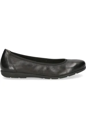 Caprice Femme, Chaussures, Noir, Taille: 37 EU Ballerines Noires Fermées pour Femmes