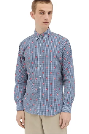 HUMAN MADE Homme, Chemises, Multicolore, Taille: M Chemise Gingham Heart