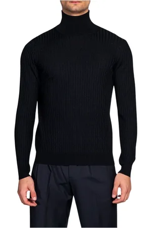 COR SINE LABE DOLI Homme, Pulls, Noir, Taille: L Turtleneck Jumpers Élégant Confortable Essentiel