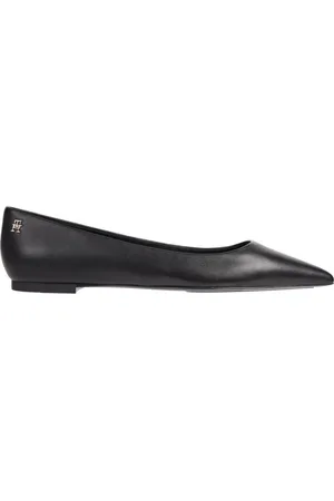 Tommy Hilfiger Femme, Chaussures, Noir, Taille: 36 EU Ballerines Pointues Noires