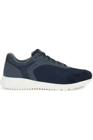 Geox Homme, Chaussures, Bleu, Taille: 43 EU Baskets Monreale Bleues pour Homme