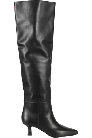 3Juin Femme, Chaussures, Noir, Taille: 37 EU Over-knee Bottes