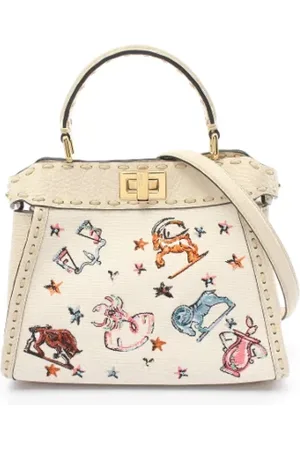 Fendi Femme, Pre-owned, Multicolore, Taille: ONE Size Pre-owned Cuir sacs-fendi