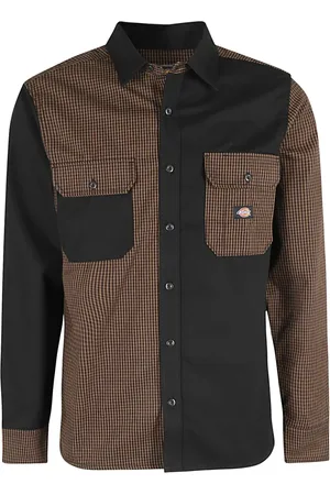 Dickies Homme, Chemises, Multicolore, Taille: L Chemise Décontractée à Carreaux