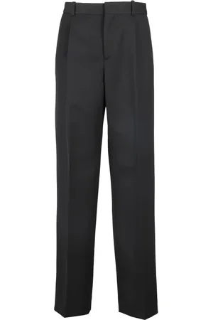 Botter Homme, Pantalons, Noir, Taille: M Pantalon classique plissé