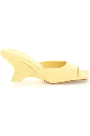 Gia Borghini Femme, Chaussures, Jaune, Taille: 36 EU Mules
