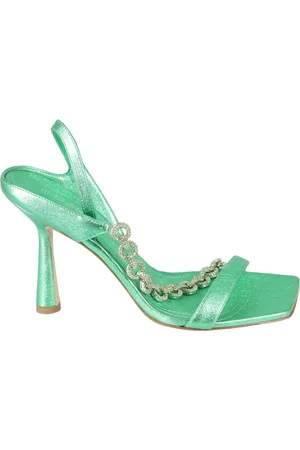 Aldo Femme, Chaussures, Vert, Taille: 38 1/2 EU High Heel Sandales