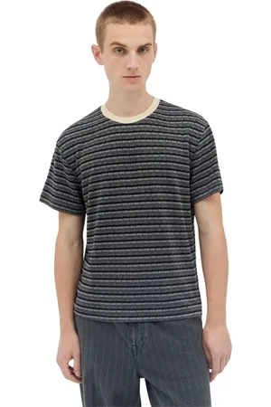 Brain Dead Homme, Tops, Multicolore, Taille: XL T-shirt en Tricot Rayé