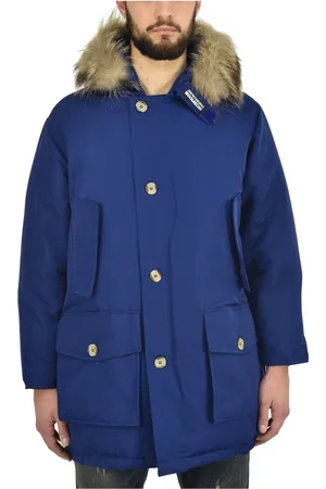 Woolrich Homme, Vestes, Bleu, Taille: XS Winter Vestes