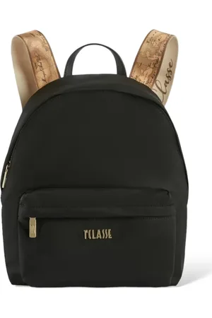 ALVIERO MARTINI 1A CLASSE Femme, Sacs, Noir, Taille: ONE Size Sac à dos noir écologique Geo Classic