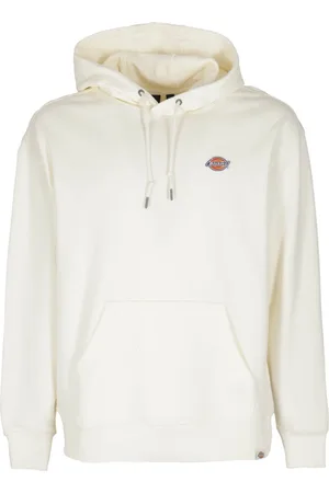 Dickies Homme, Sweatshirts et sweats à capuche, Blanc, Taille: S Sweat à capuche confortable pour un usage quotidien