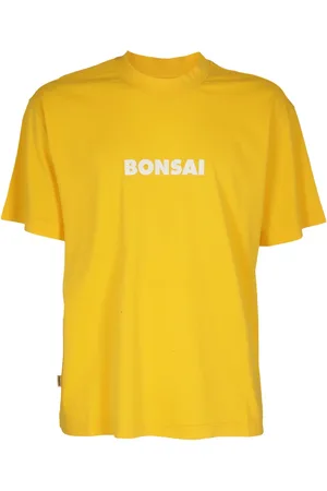 BONSAI Homme, Tops, Jaune, Taille: M T-Chemises