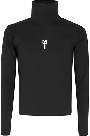 Liberal Youth Ministry Homme, Tops, Noir, Taille: S Pull à col roulé en Lycra