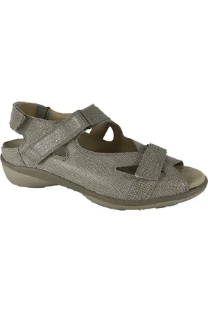 Durea Femme, Chaussures, Gris, Taille: 39 EU Sandales Élégantes