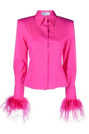 GIUSEPPE DI MORABITO Femme, Blouses et Chemises, Rose, Taille: 36 FR Chemise Fuchsia en Coton et Élasthanne