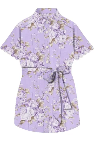 MC2 SAINT BARTH Femme, Blouses et Chemises, Multicolore, Taille: 42 FR Robe tunique en lin floral