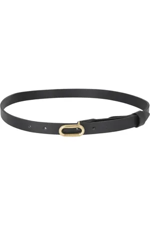 FEDERICA TOSI Femme, Accessoires, Noir, Taille: L Ceinture en Cuir Élégante