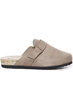 MANEBI Femme, Chaussures, , Taille: 39 EU Sandales en Daim de Qualité Supérieure en Coco Brown