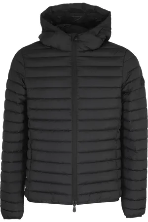 save the duck Homme, Vestes, Noir, Taille: L Veste Cappuccio Élégante