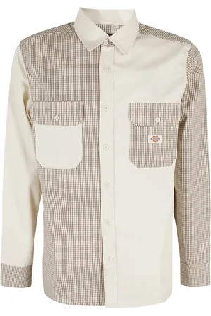 Dickies Homme, Chemises, Multicolore, Taille: XS Chemise à Carreaux Décontractée